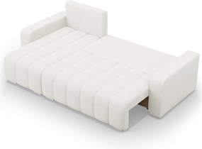 Modena sarokkanapé, bouclé, univerzális oldal, krém