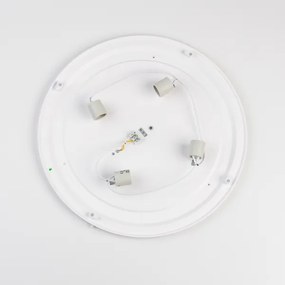 BRILAGI - Fürdőszobai mennyezeti lámpatest POOL 4xE27/15W/230V átmérő 50 cm IP54 fekete