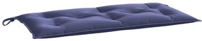 2 db tengerészkék oxford szövet kerti padpárna 100 x 50 x 7 cm