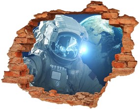 3d fali matrica lyuk a falban Űrhajós nd-c-119486101