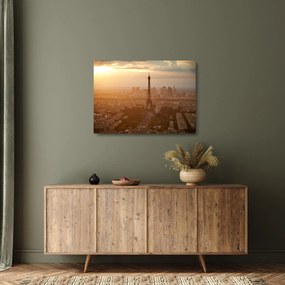 Üveg kép - Eiffel-torony (70x50 cm)