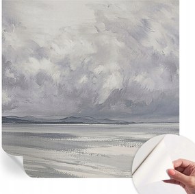 Öntapadós tapéta Fali furnér 3D Vihar a láthatáron 250x250 cm