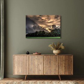 A felhők és az erdő képe (90x60 cm)