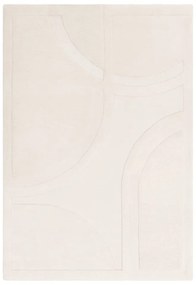 Fehér gyapjú szőnyeg 200x290 cm Olsen – Asiatic Carpets