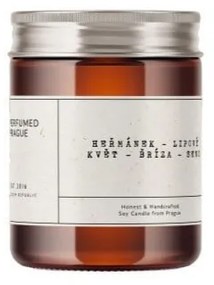 Illatos szójaviasz gyertya égési idő 40 ó #57 Chamomile, Linden, Birch – Perfumed Prague