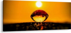 Egy üvegcsepp képe (120x50 cm)