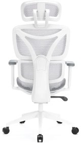 Ergonomikus irodai szék LEVANO szürke/fehér/fekete