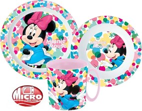 Disney Minnie micro étkészlet szett bögrével színes