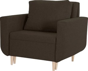 DORIS fotelágy Szürke/sötétbarna