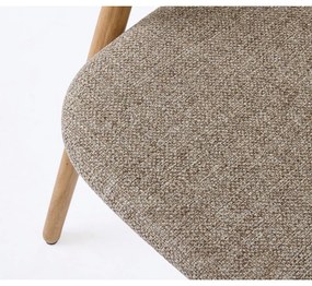 Bézs-natúr színű étkezőszék Relate – Unique Furniture
