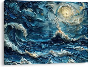 Kép - Az ég és a tenger festése (70x50 cm)