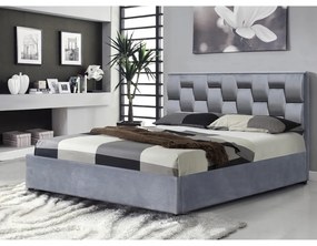Annabel ágy 160 × 200 cm, szürke