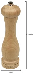 Cole&Mason - Borsdaráló CAPSTAN BEECH bükk 20 cm