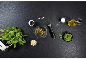 Cole&Mason - GRANITE gránit mozsár és törő, 18 cm, gránit/fekete