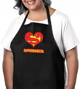 Szupernagymama kötény ajándékba nagymama napjára