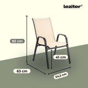 Como kerti szék bézs