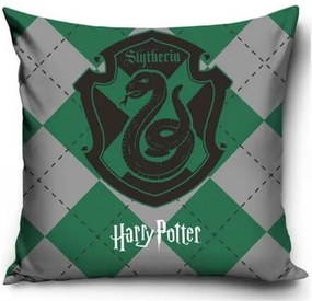 Harry Potter párnahuzat zöld 40x40cm