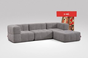 4 Teiliges Modulares Sofa – Grau
