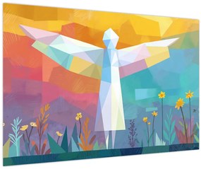 Kép - Virágok őrzője (90x60 cm)