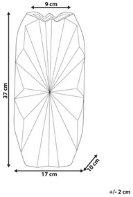Váza 37 cm Alel (arany). 1077342