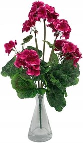 Mű muskátli csokor 45 cm fukszia