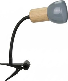 Spot-Light 2224174WFC - Csíptethető lámpa SVENDA 1xE27/60W/230V