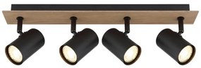 Globo 57905-4 - Spotlámpa LINCA 4xGU10/35W/230V