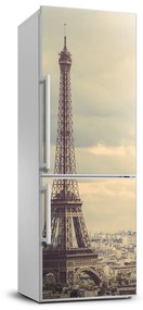 Hűtőre ragasztható matrica Eiffel-torony FridgeStick-70x190-f-67211214