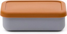 Kék-narancssárga szilikon gyerek uzsonnás doboz Lili – Kave Home