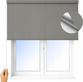 Mennyezeti Fali Redőny 25 mm Termikus Silver 165x160 cm-es méretben