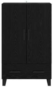 Magasfiú fiókkal Fekete tölgy 69,5 x 30 x 115 cm Faanyag