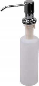 Folyékony mosogatószer adagoló Króm 400ml Asztal Alatti Konyha Mosogató Tartály