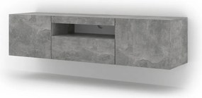 AURA TV-állvány 150 cm, beton színben
