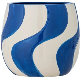 Kőedény kézzel festett kaspó ø 20,5 cm Romy – Bloomingville