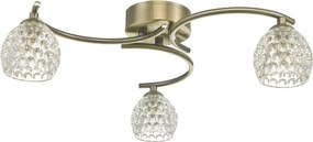 Dar Lighting modern mennyezeti lámpa nakita antik sárgaréz darnak5375-06