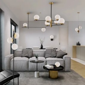 Maytoni MOD048PL-06G - Csillár rúdon NOSTALGIA 6xE14/40W/230V