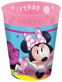 Disney Minnie Makes Me Smile micro prémium műanyag pohár szett 4 db-os 250 ml