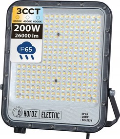 Horoz Led fényvető Halogén lámpa Pallas 200W 3CCT Kültéri IP65