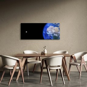 A Hold és a Föld képe (120x50 cm)