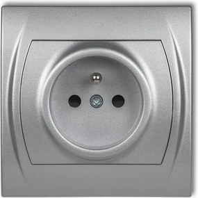 Aljzat z/u ezüst metál 7LGP-1z Logo Karlik