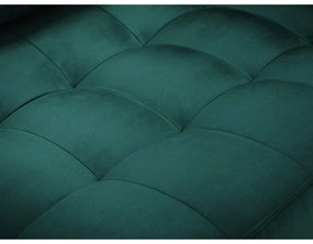 Santo olajzöld bársonykanapé, 219 cm - Milo Casa