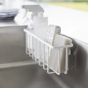 Fehér öntapadós fém mosogatóeszköz tartó Film Hook – YAMAZAKI