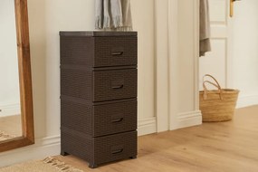 Ékszertartó szekrény tükörrel 41,5 x 36,5 x 147 cm