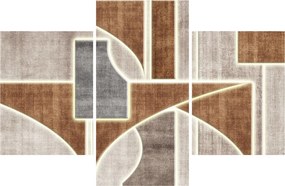 Kép - Alakzatok (90x60 cm)