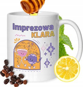 Bögre Klára Barátnő Feleség Barátnő Ajándék Nyomtatott Fehér 330ml