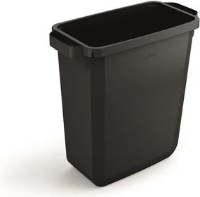 Szemetes, 60 l, műanyag, DURABLE DURABIN ECO, fekete (DB1800503221)