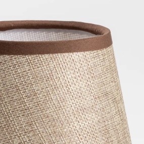 Brilagi - Fali lámpa NUBILA WOOD 1xE27/25W/230V tölgy/barna