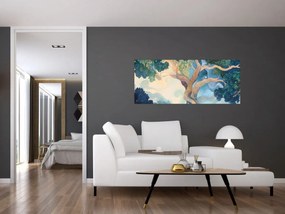 Kép – Kozmikus fa (120x50 cm)