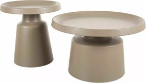 Rodos dohányzóasztal szett bézs