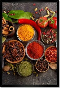 Bekeretezett poszterek 40x60 Rusztikus fűszerek